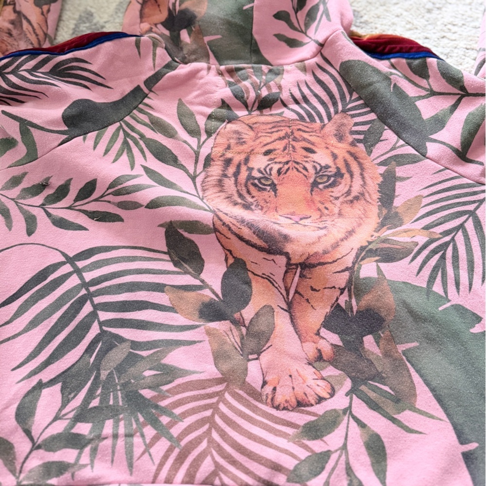 HTF Rare Aviator Nation Pink Punk Jungle Tiger Set - Picture 10 of 13
